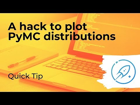 Plotting PyMC3 distributions