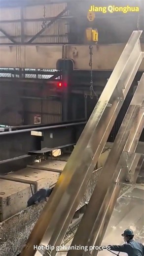 Hot dip galvanizing process
