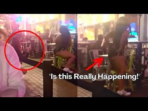 Struggling IG Model EXPOSES Her CHEEKS in Public While People Are EATING!