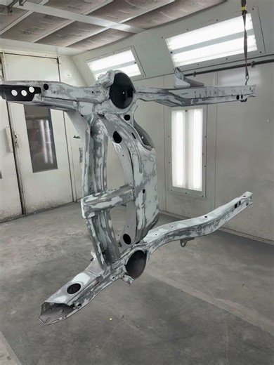 Z28 subframe restoration process.