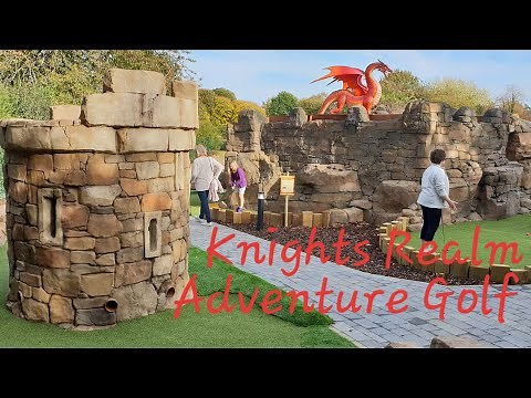 Knights Realm Adventure Golf, Basingstoke Brand New Crazy Golf at Basingstoke Golf Centre, Hants UK