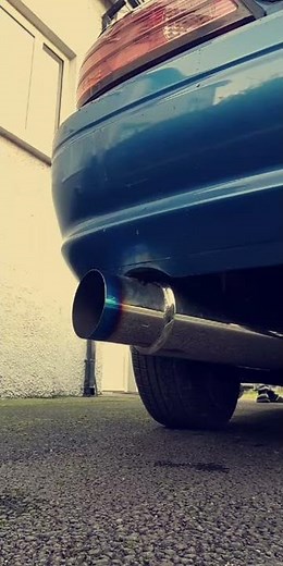 Toyota AE110 levin 1.5L 5AFE custom exhaust revs/limiter (pops)