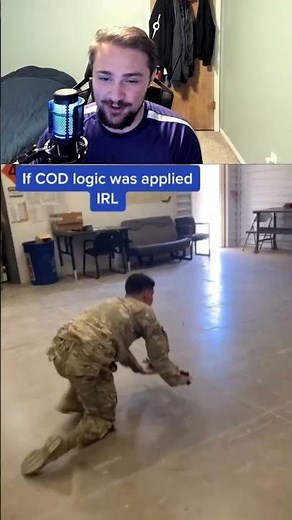 IF COD LOGIC WAS APPLIED IN REAL LIFE! #shorts