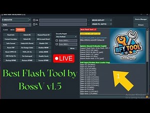 Best Flash Tool by BossV v1.5 (Miracle Team) – Free Trial MediaTek, Qualcomm, Unisoc, and Samsung