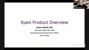 Kyani Product Overview - Dr. Shawn Talbott