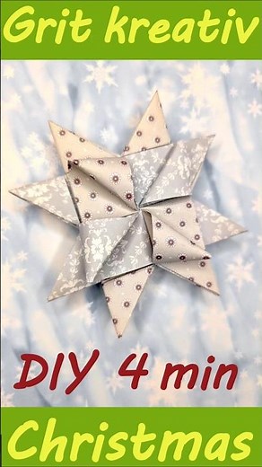 Anleitung Fröbelstern: halbhohe Windmühlennasen falten - ich arbeite an über 10 weiteren Varianten