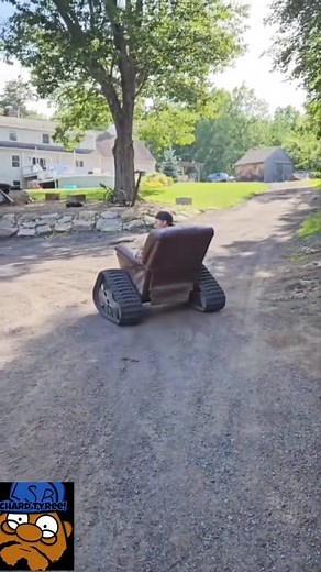 Bro made a tank recliner! #funny #funnyreels | lil_shirleys_boy