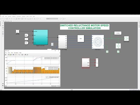 SRM 002 - Switched Reluctance Motor Speed controller simulation (Part 2)
