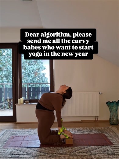 Master the Camel Pose: Fun Plus Size Yoga Hacks