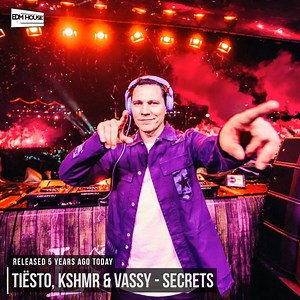 5 years ago, Tiësto and KSHMR released 'Secrets'! More epic EDM tracks ➡️ https://bit.ly/besttrendingedm | EDMHouseNetwork