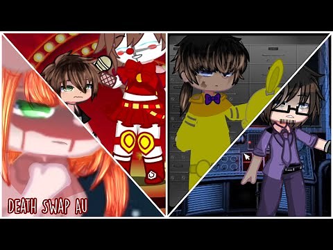 Death Swap AU | Afton Family / FNaF | Gacha club