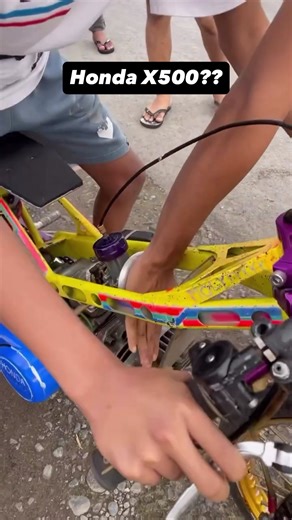 Honda X500 Drag Bike Racing in Thailand and Malaysia