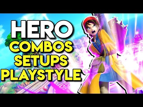 How to Play and Beat Hero | Hero Guide Combos & Setups | Smash Bros Ultimate