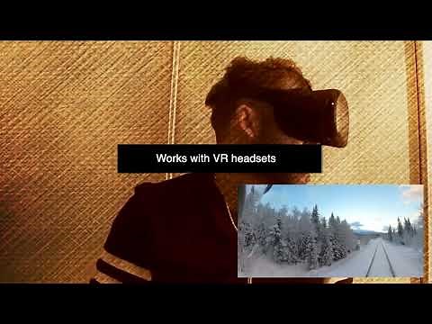 360° Train Ride in Norway – Virtual Reality Cab View