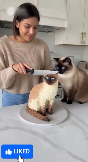 Gatitos defendiendo a una torta de gato #catsoftiktok | Con Mi Yapa