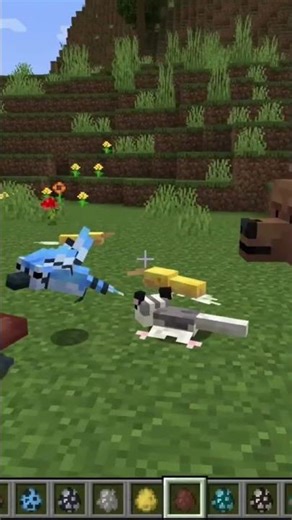 Alex's Mobs Mod in Minecraft! #minecraft #gaming #minecraftshorts #moddedminecraft #minecraftmods