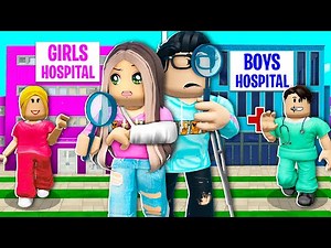 We Investigated BOYS Vs GIRLS Hospital! (Roblox Bloxburg)