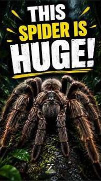 THIS GIANT TARANTULA WILL SHOCK YOU! TARANTULA Facts