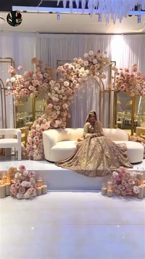 DIY Wedding Decorations Ideas |Floral wedding decor#shorts