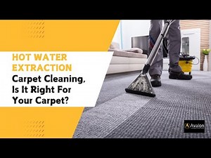 What is Hot Water Extraction Carpet Cleaning