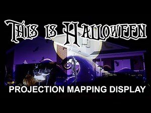 This Is Halloween House Projection Mapping Live Display