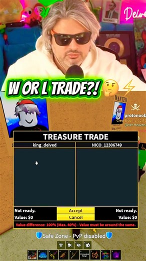 W or L Trade? Jetty for Green Lightning ⚡ | Blox Fruits