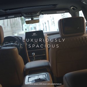 1.8K views · 72 reactions | The QX80’s interior is designed to spark the senses, with thoughtful touches to help you feel Infinitely You. See all QX80 features and specs here: https://bit.ly/3FoLPQC | INFINITI | Facebook