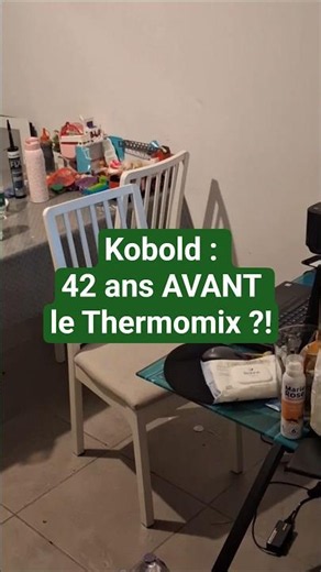Kobold : 42 ans AVANT le Thermomix ?! #kobold #vorwerk #aspirateurlaveur