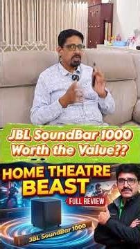 JBL Soundbar 1000 🔊 Full Review in 60 Seconds! #shorts