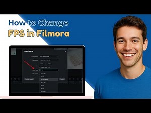 How To Change FPS in Filmora | Easiest Way to Change Frame Rate | Wondershare Filmora Tutorial
