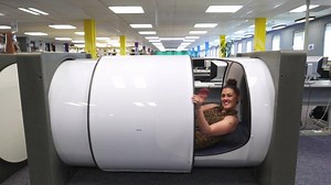 216K views · 2.4K reactions | How cool do these look? Now in the library at the Burnaby campus - these sleeping pods provide a peaceful space to take a nap between classes. | BCIT: British Columbia Institute of Technology | Facebook
