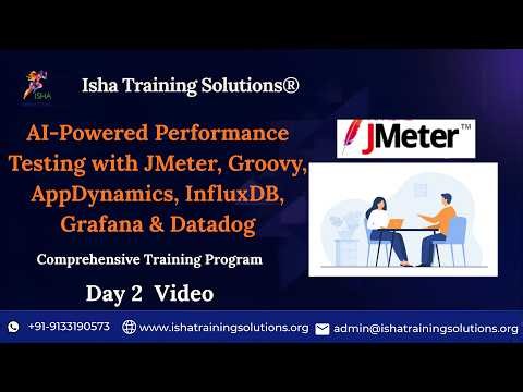 Performance Testing with JMeter Course Day 2 video on 10th June 2026.+91-9133190573 to enroll.