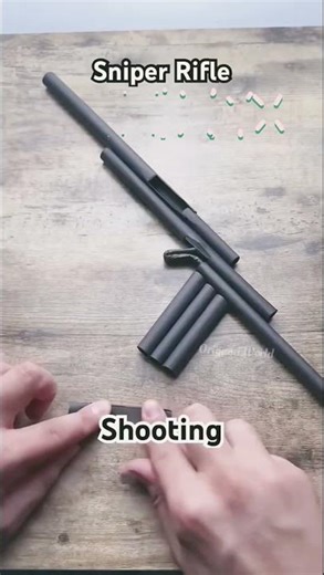 🔥😱paper shooter 💥☠️sniper gun👀❤️‍🔥#like and subscribe#