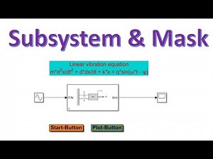 Create Subsystem & mask in simulink