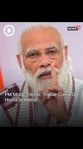 7K views · 122 reactions | #Watch | In his national address, PM Modi reiterated India's uncompromising stance, declaring that trade and terrorism cannot coexist—just as water and blood cannot flow together—underscoring a firm message to Pakistan. #IndiaPakistanConflict #OperationSindoor #PMModi | News18 | Facebook