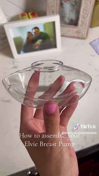 How to assemble your Elvie Breast Pump #howtotiktok #howtoassemble #elviebreastpump #elviepumpassembly