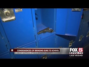 Clark County DA explains consequences of bringing guns to school