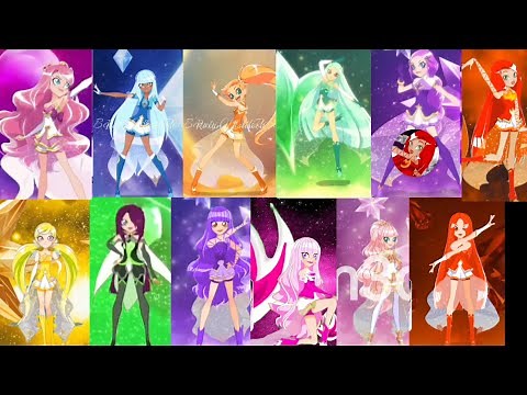 Lolirock Season 3 All Princesses Transformation