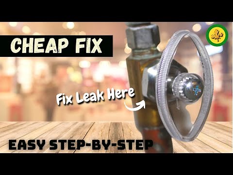 BRASS CRAFT - Water Valve Repair - How to FIX A LEAK in 2 minutes. (BRASS CRAFT) NO PLUMBER NEEDED!