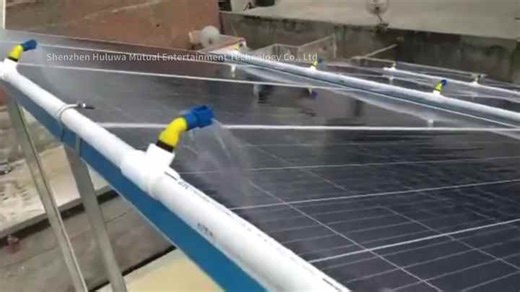 Solar Panel Cleaning Sprinkler Standard Size Kit Photovoltaic Module Spray Device Solar Panel Cleaning Sprinkler