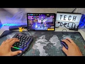 MY CHEAP GAMER SETUP WITH TABLET