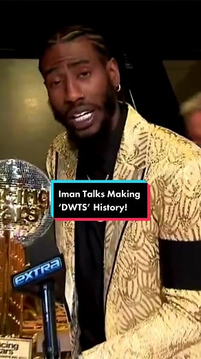#ImanShumpert makes history as the first #NBA player to win #DWTS! 🏀🏆👏 #dancing #dancingwiththestars #teyanataylor #daniellakaragach #dance #basketball @Iman.