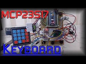 STM32 MCP23S17 KEYBOARD | EXTENDED USE | #41