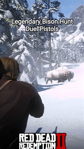 Legendary 🦬 Bison Hunt in RDR2 #rdr2 #arthurmorgan #reddeadredemption2 #youtubeshorts #gaming