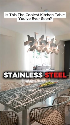 Is This The Coolest Kitchen Table You've Ever Seen?