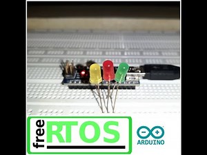 FreeRTOS with Arduino Blinking LED Code