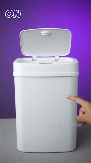 "Say Goodbye to Mess with a Smart Dust Bin!"