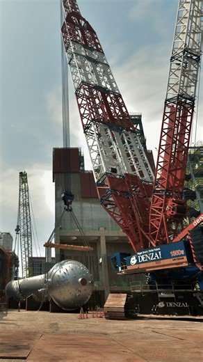 We Exceed. That's what we do. 限界を超えていく。 それがDENZAIの流儀。 #DENZAI #Exceed2026 #LR11350 #Liebherr | DENZAI