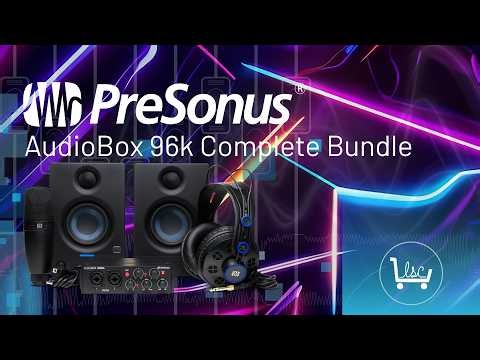PreSonus AudioBox 96k Complete Bundle Review