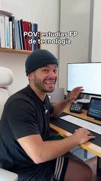POV: ESTUDIAS FP DE INFORMÁTICA #humor #viral #risas #javimaska #comedia